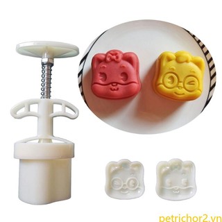 Bộ khuôn cắt bánh trung thu / tráng miệng / tráng miệng dùng trang trí bánh kem