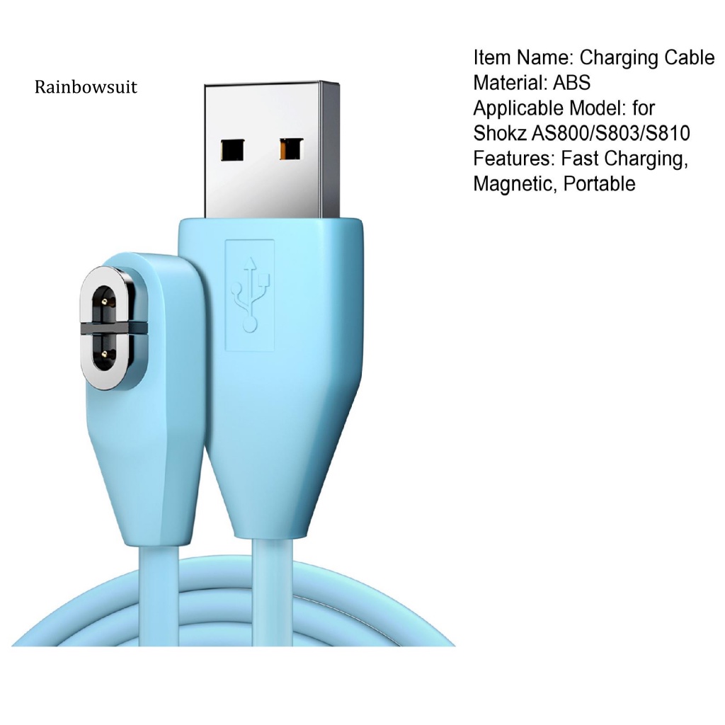 Cáp Sạc Nhanh Từ Tính Dài 1m Cho Tai Nghe bluetooth shokz as800 / s803 / s810