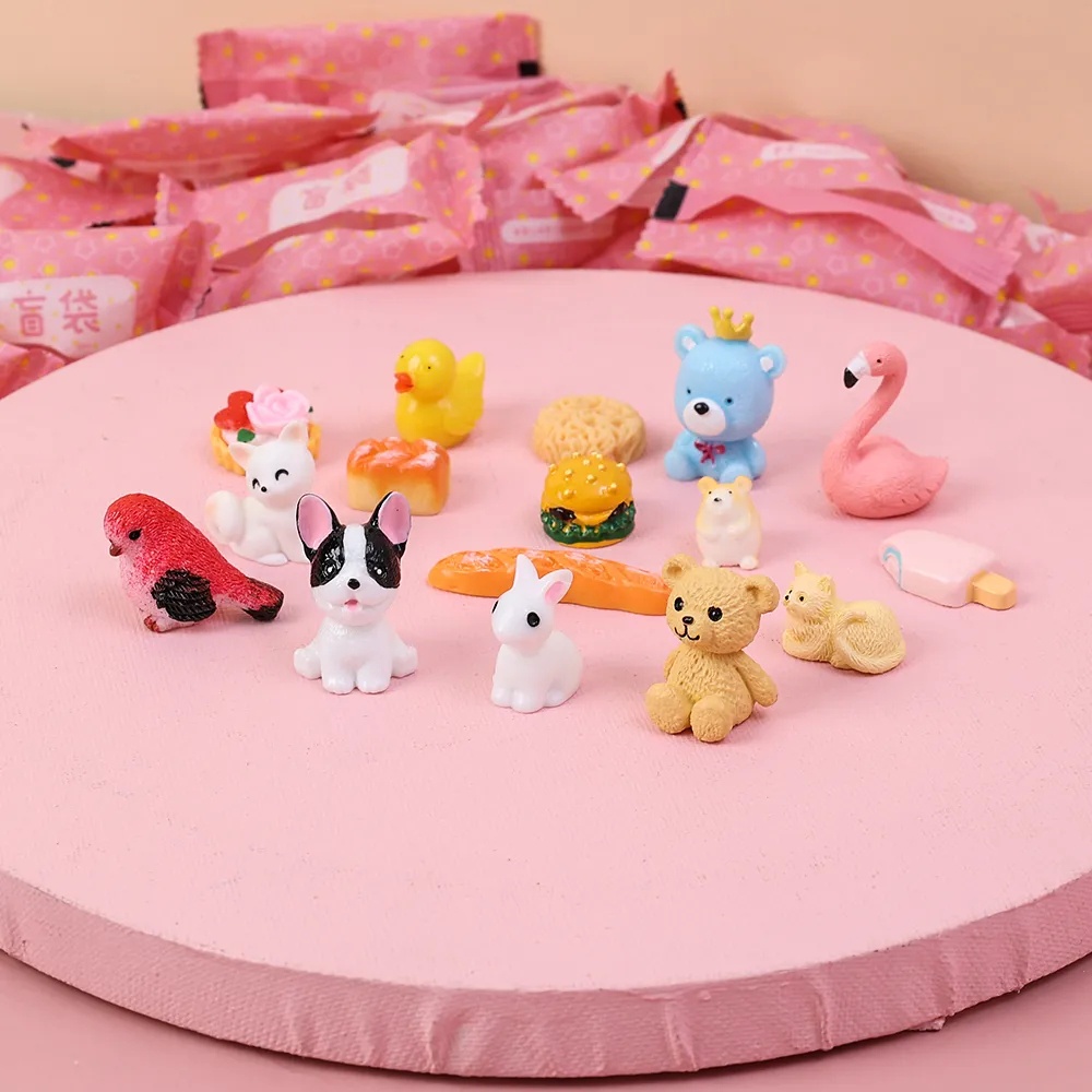 Mô Hình Đồ Chơi Hộp Thức Ăn Thịt hamburger Siêu Dễ Thương Dành Cho Trẻ Em Và Người Lớn