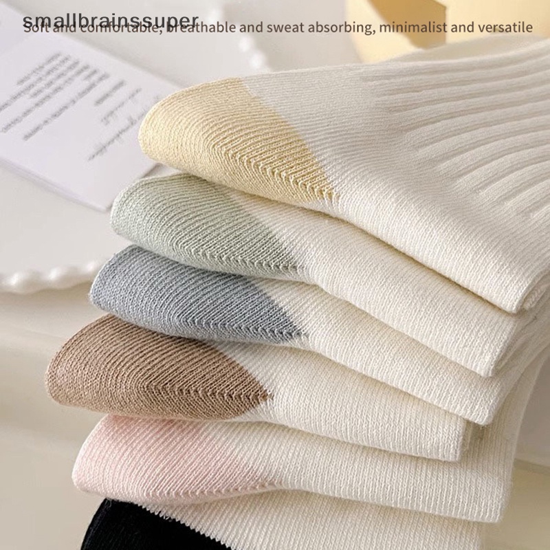 Smallbrainssuper 1 Đôi Tất Dày Giữ Ấm Mùa Đông Mềm Mại Thoải Mái Dành Cho Nữ sbs