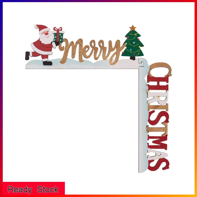 Khung Cửa Trang Trí Giáng Sinh Kích Thước 8X5 inches