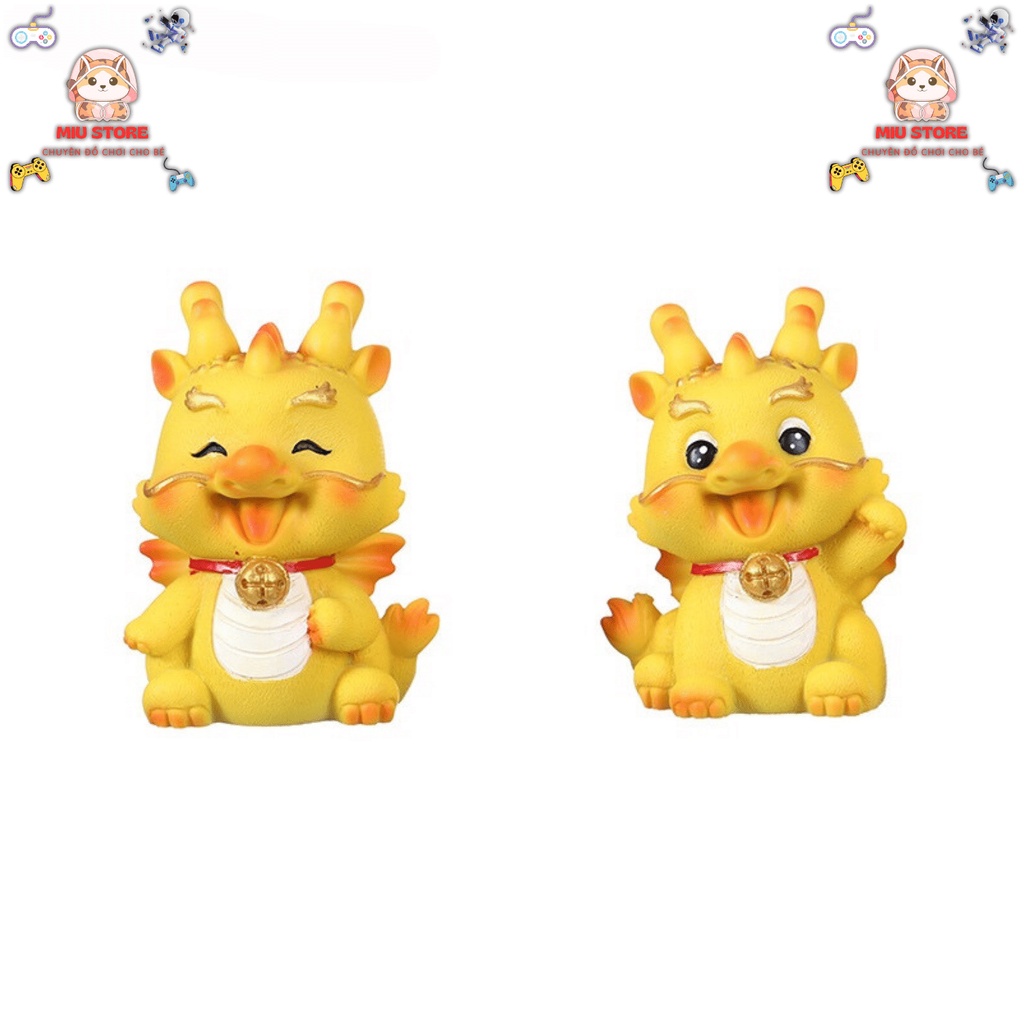 Mô Hình Tượng Rồng Tài Lộc Bằng Nhựa resin Trang Trí Bàn Làm Việc, Ô tô