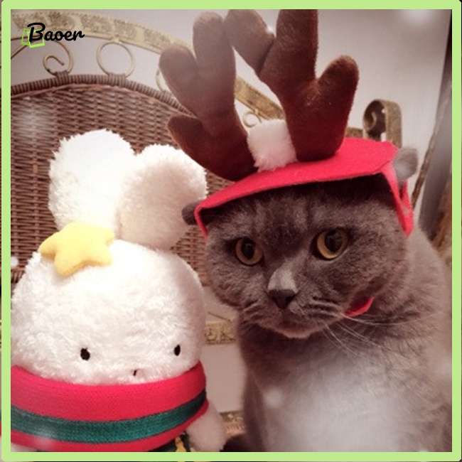 Băng Đô Hình Sừng Hươu Thời Trang Sáng Tạo Có Thể Điều Chỉnh Dành Cho Chó Mèo 100% Chính Hãng