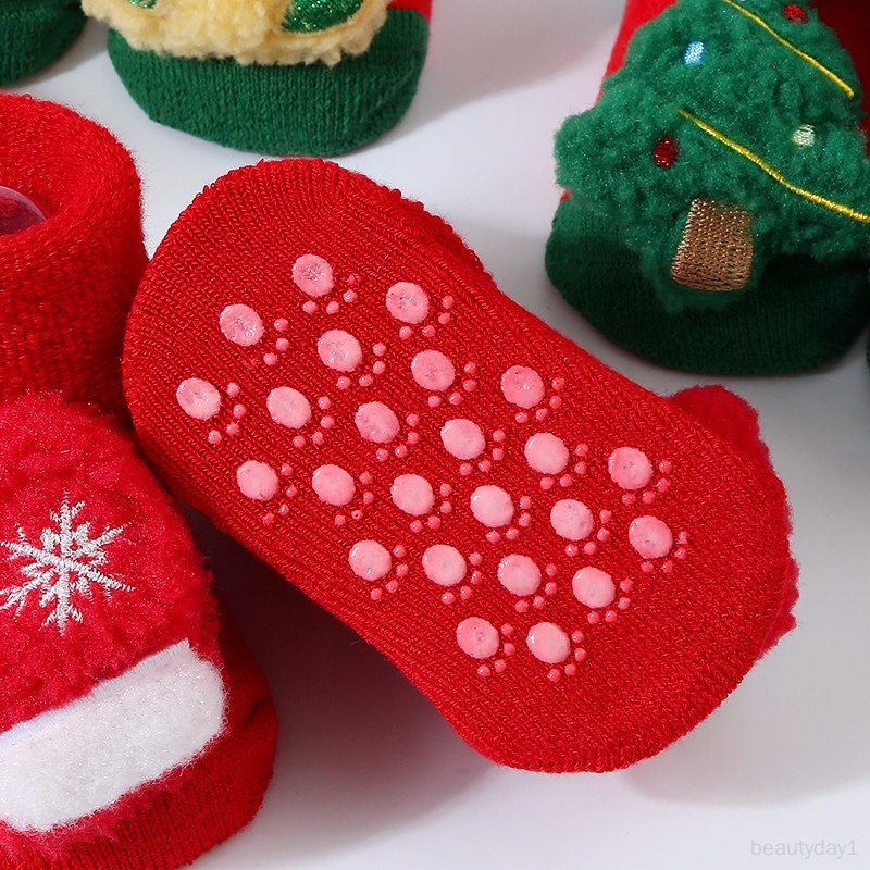 Vớ cotton Giáng Sinh Dễ Thương Cho Bé