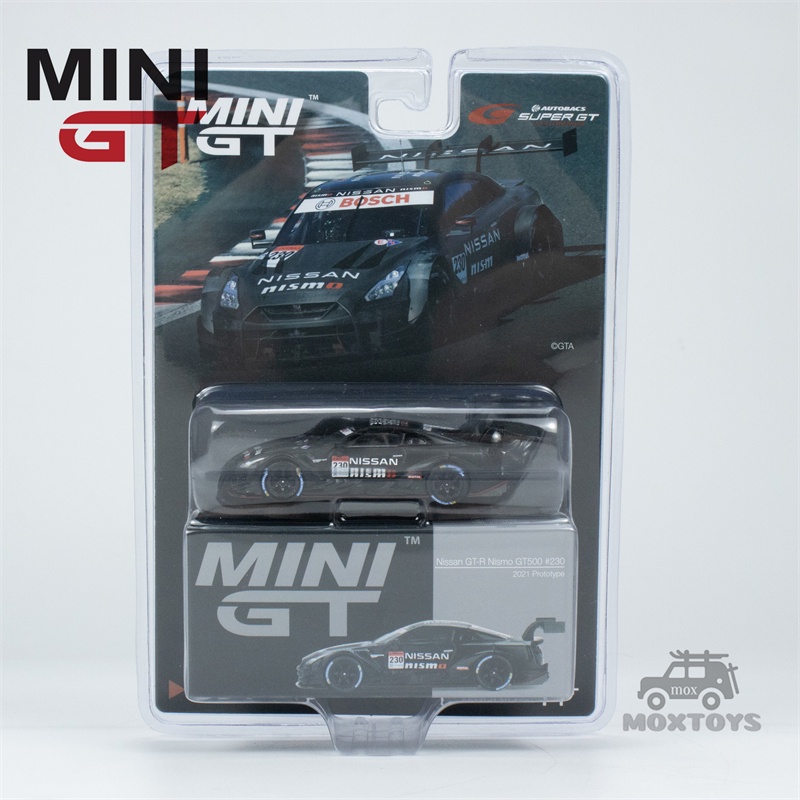 Mô Hình Xe Hơi nissan gt-r nismo gt500 2021 mini Tỉ Lệ 1: 64 #230 Mô Hình Xe Hơi Đồ Chơi super gt series gt