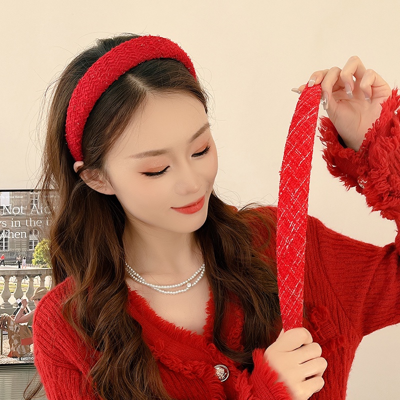 Băng Đô Nhung Lông Thời Trang Mùa Thu Đông Hàn Quốc