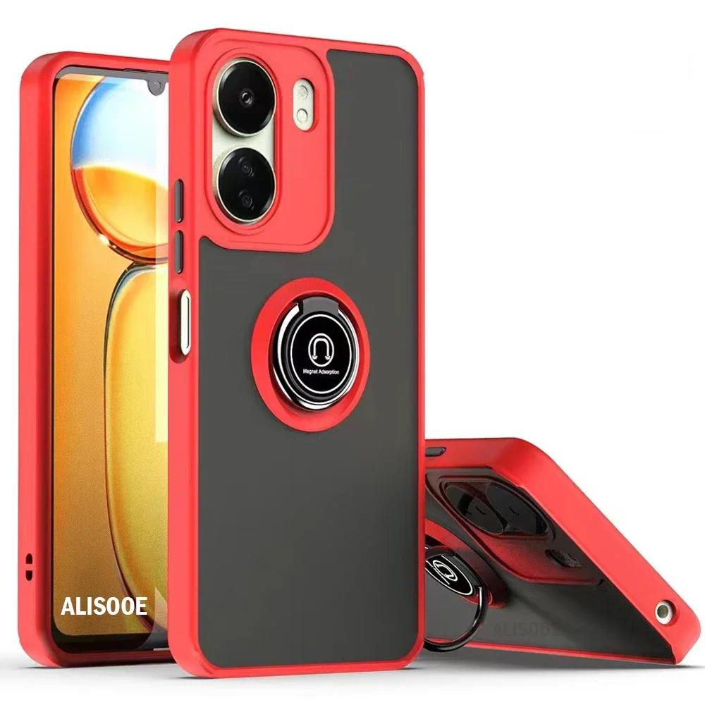 Bao Da Nắp Gập Có Nam Châm Hít Cho xiaomi poco c65 4g redmi 13c Ốp