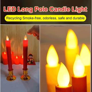 Nến Sáp Không Khói Có Đèn led