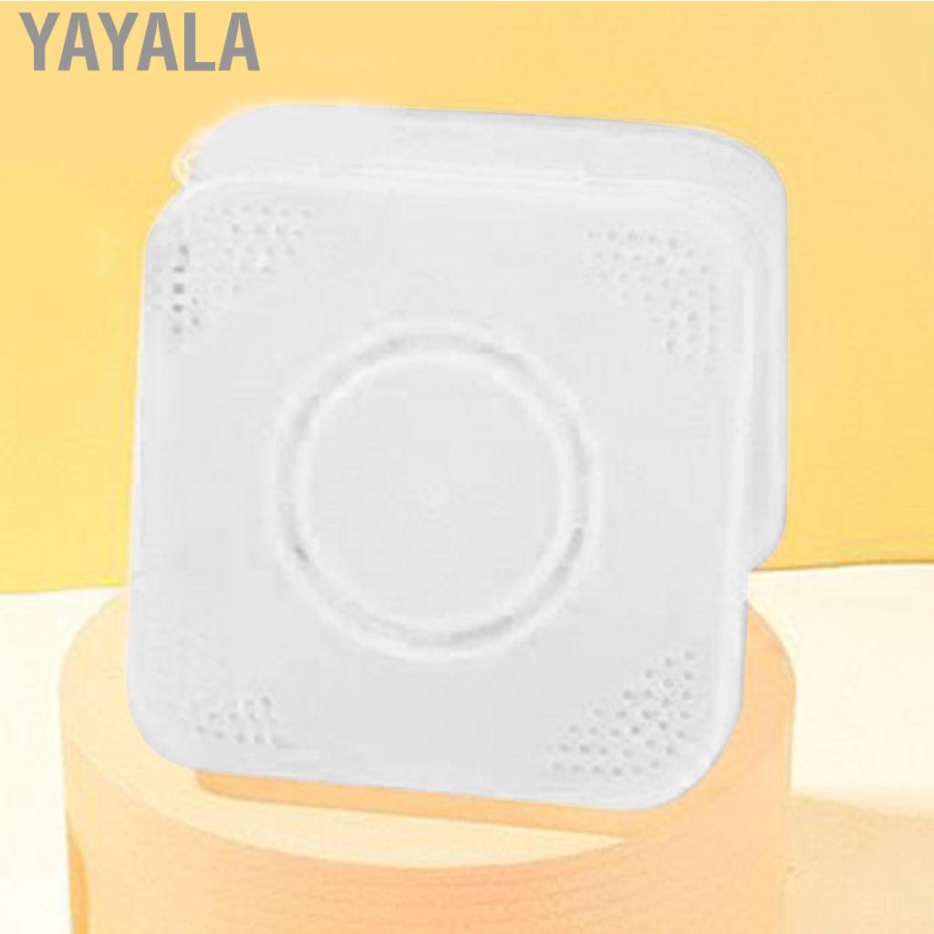 Yayala Powder Puff Holder  Makeup Storage Case Fashionable Protective PP Plastic Breathable for Home