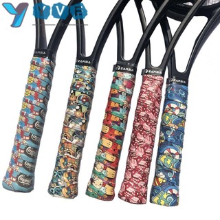 Set 2 băng quấn cán vợt cầu lông / tennis nhiều màu chống trượt