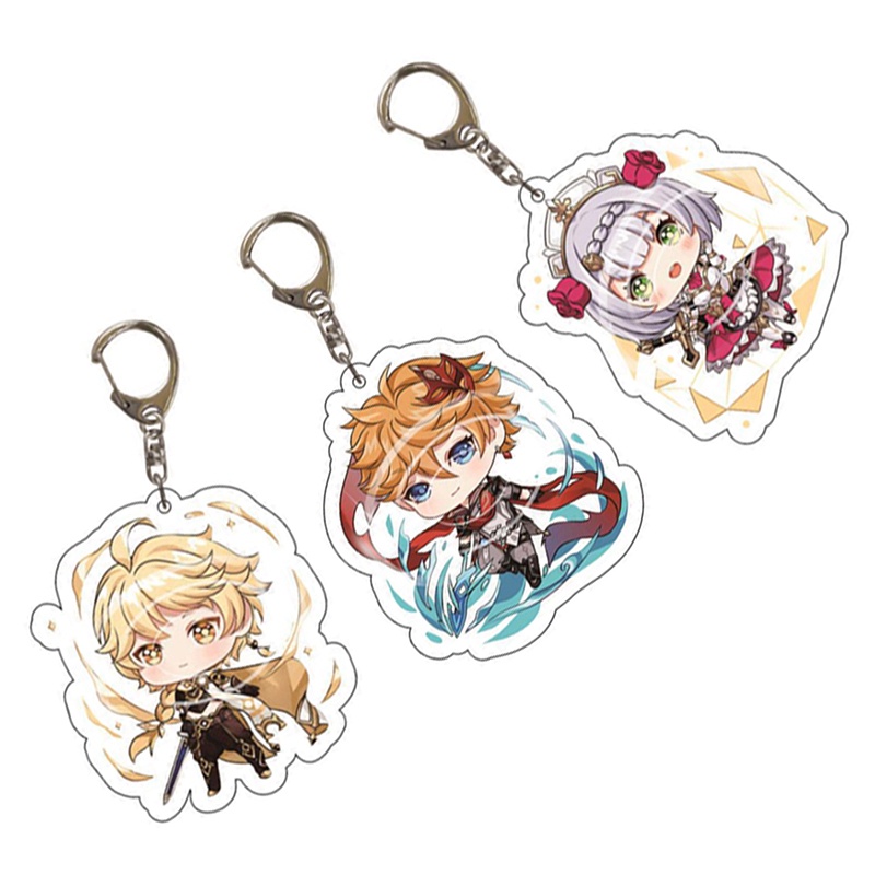 Kurong genshin Móc Khóa Nhân Vật anime Bằng acrylic