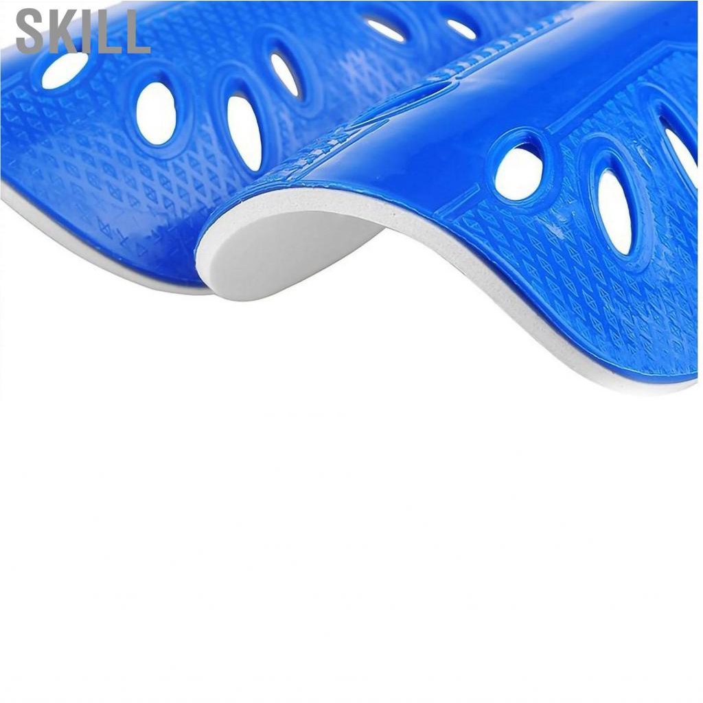 Skill 1 Pair Soccer Shin Guards Non Slip Comfortable Breathable Children Adults Thickened Sport