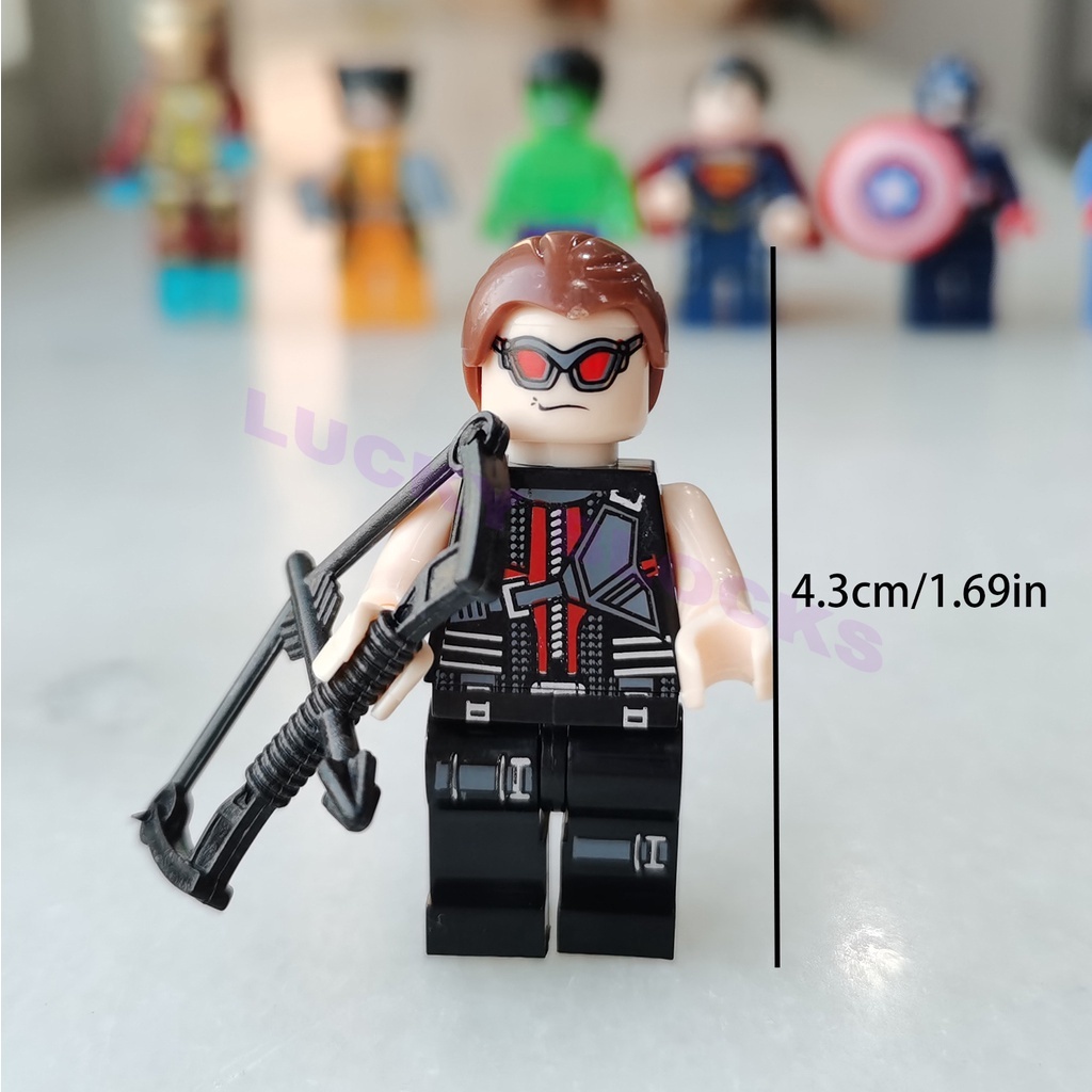 Marvel Bộ Đồ Chơi Lắp Ráp Mô Hình Nhân Vật Người Nhện / Người Sắt mini Độc Đáo Cho Bé diy