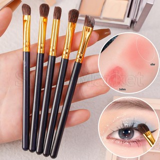 Bộ 3 cọ trang điểm lông ngựa / cọ trang điểm phấn mắt / phấn má hồng mini lông mềm mịn / cọ trang điểm nhỏ gọn dành cho bạn nữ