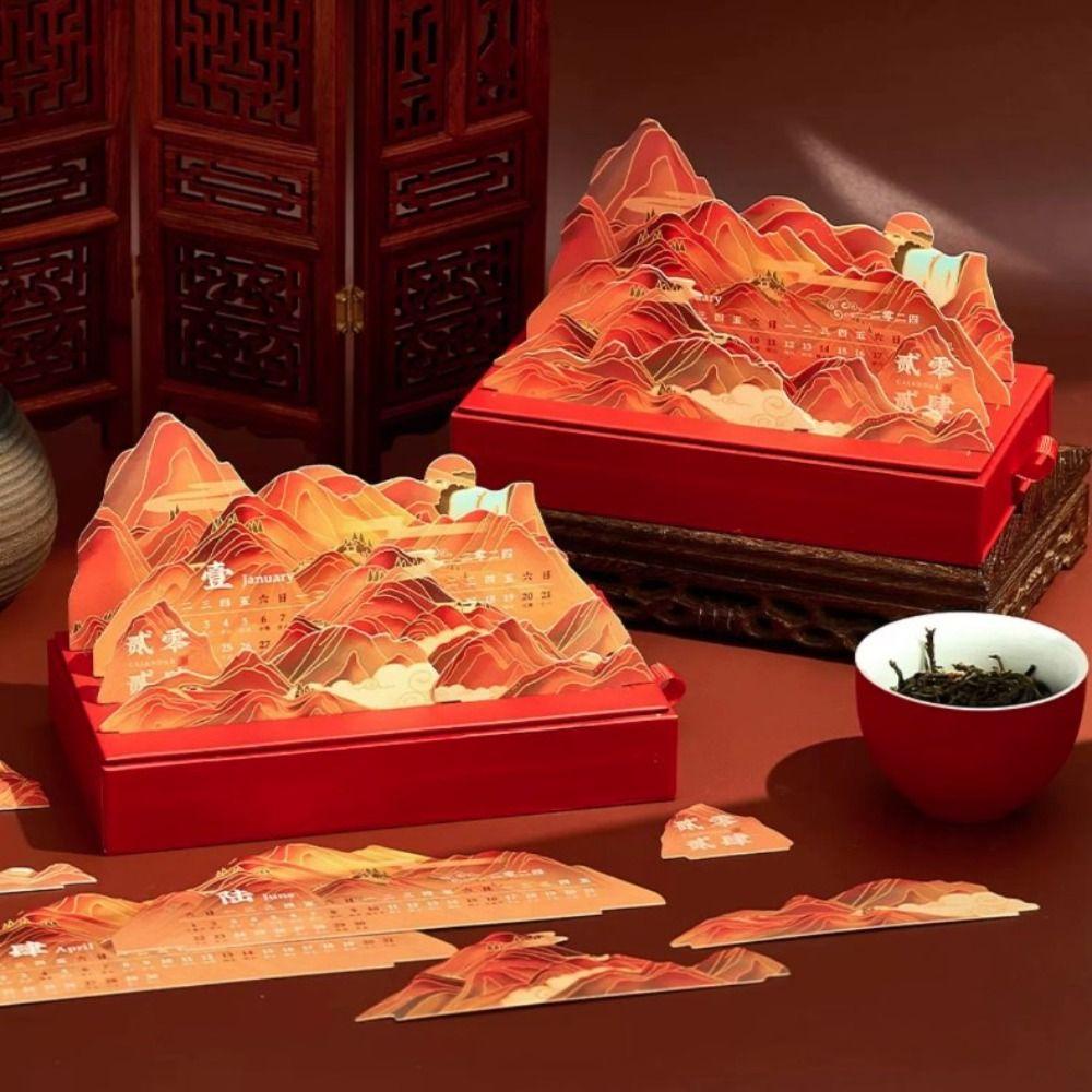 Lịch Để Bàn 2 Trong 1 Dùng Lên Kế Hoạch Năm Mới 2024