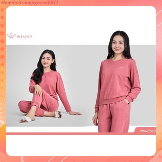 Bộ đồ ngủ nỉ nhung thu đông Winny 23633