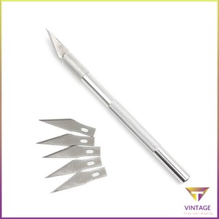 Craft Artwork Cutting Knife DIY Carving Stencil Scoring Hobby Chisel [A/7]