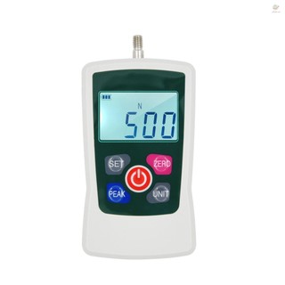 Đồng hồ đo lực kỹ thuật số 500n / 50kg / 110lb / 1760oz với 6 đầu cố định tự động bật tắt