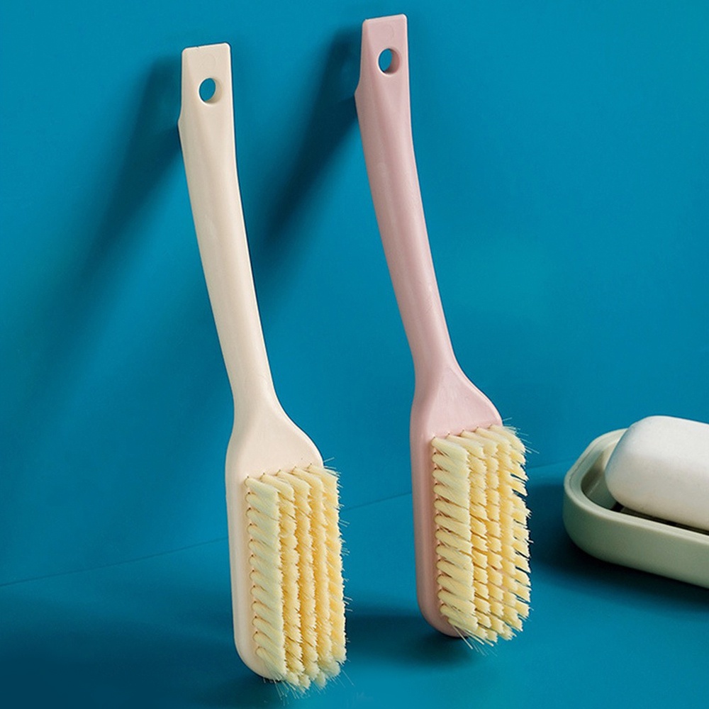Bàn Chải Lông Mềm, Tay Cầm Dài Chà Chân Giặt Giày Tiện Lợi 22.5x3.5cm