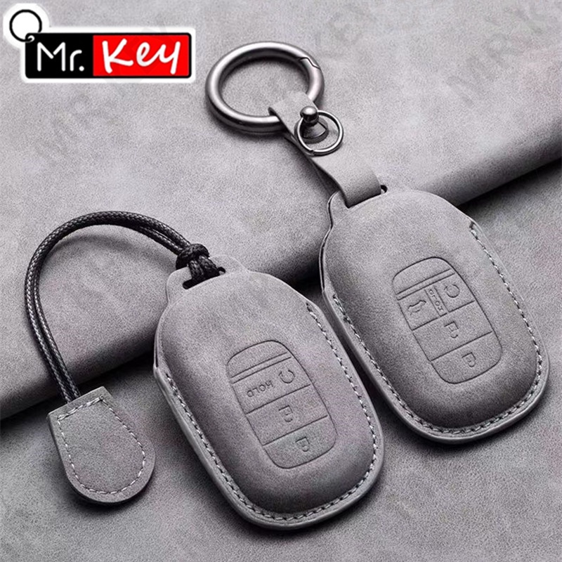 Vỏ Da Lộn Bảo Vệ Chìa Khóa Xe Hơi honda accord civic fit hrv crv xrv 2022-2024