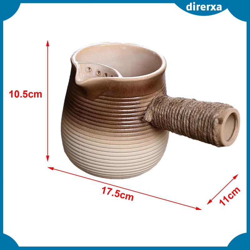 Ấm Trà Bằng Sứ Có Tay Cầm Bên Tiện Dụng Cho Nhà Hàng / Khách Sạn