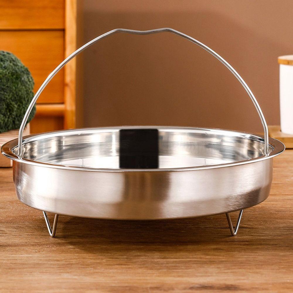 FASHYUNER Giá Hấp Thức Ăn Bằng Thép Không Gỉ 304 Có Tay Cầm Siêu Bền