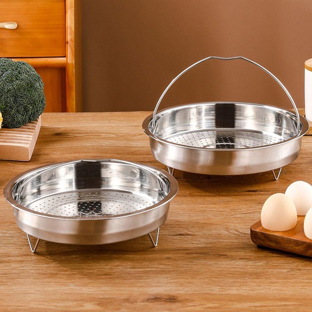 FASHYUNER Giá Hấp Thức Ăn Bằng Thép Không Gỉ 304 Có Tay Cầm Siêu Bền