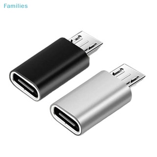 Đầu Chuyển Đổi Cáp Sạc type c Sang micro usb Cho Điện Thoại android Mới