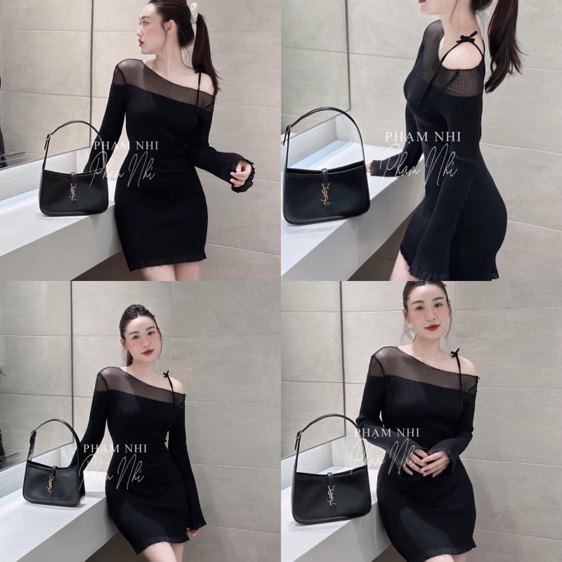 Túi ys..l kẹp nách da trơn bản súp ko hộp IDIGO