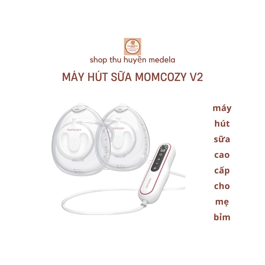Máy hút sữa Momcozy V2 - máy hút sữa cao cấp chính hãng, an toàn cho mẹ và bé - giao nhanh 2H