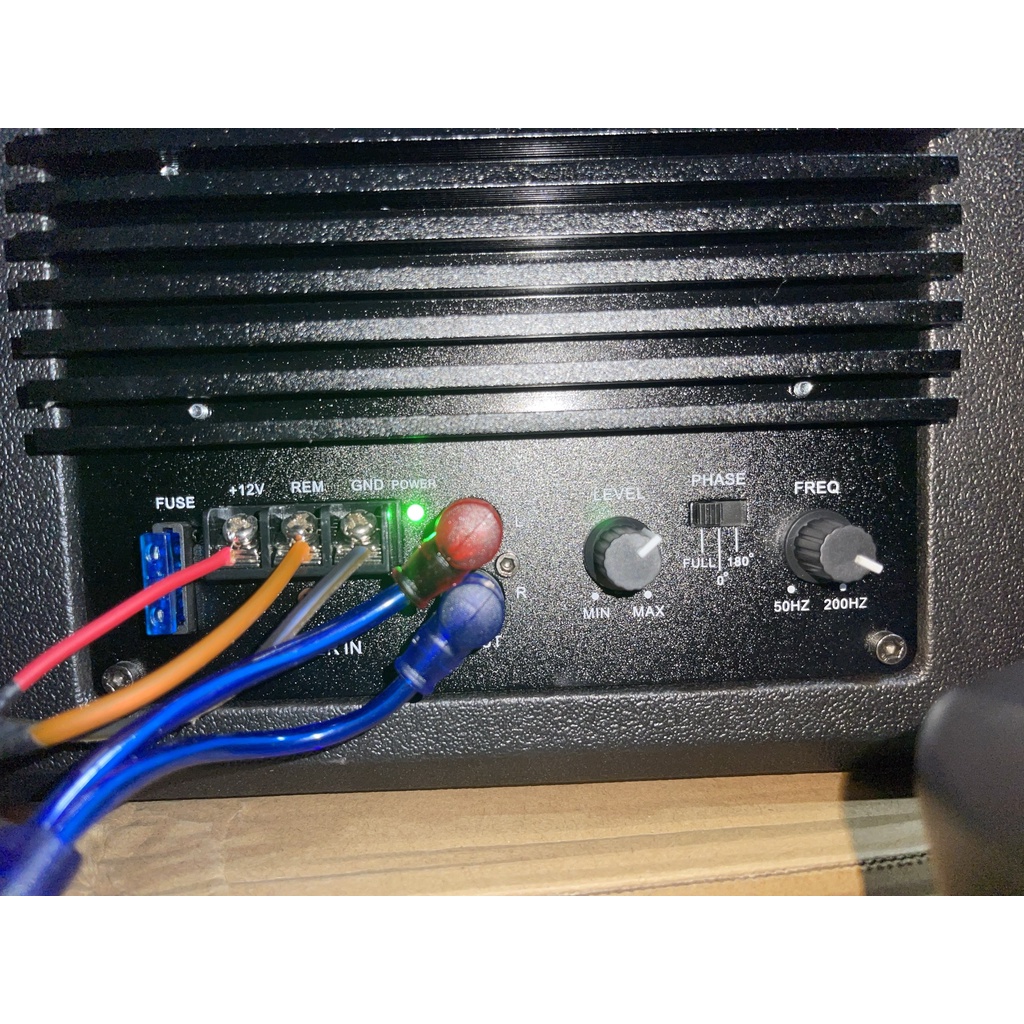 Loa Sub Hơi ô tô Siêu Trầm Công Suất Lớn 1200W 20HZ-250HZ KE1021APR 12V Công Suất Lớn 10 Inch Có Loa Tweeter