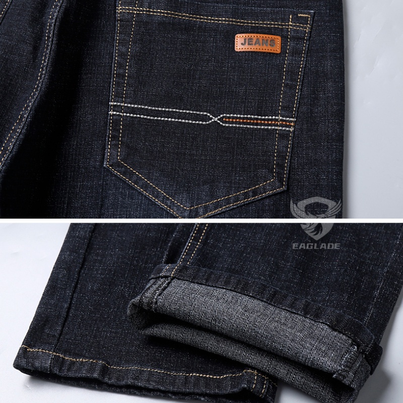 Quần Jean denim Dài Màu Xanh Dương 6329 Cho Nam