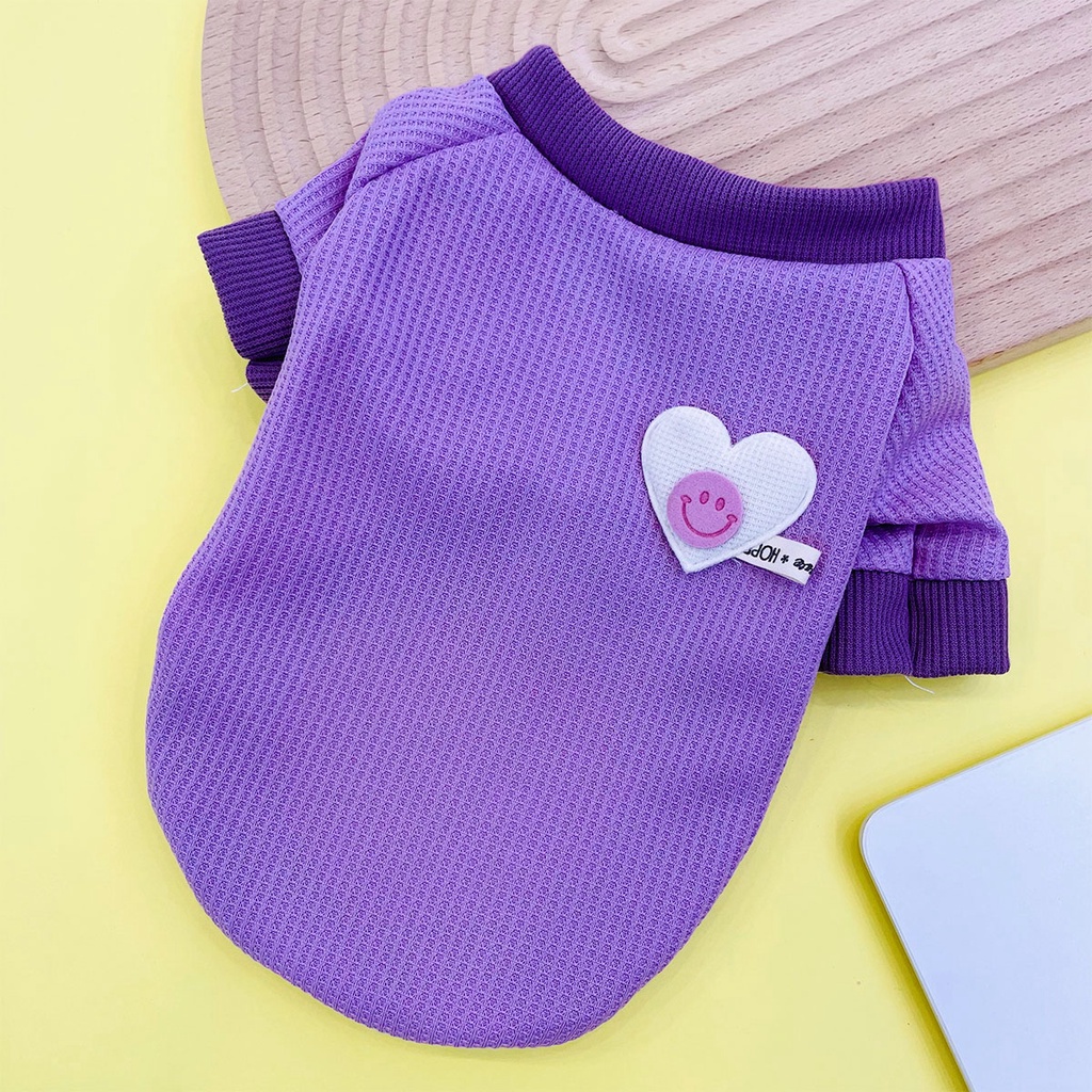 Dễ Thương Áo hoodie Màu macaron Đáng Yêu Cho Thú Cưng