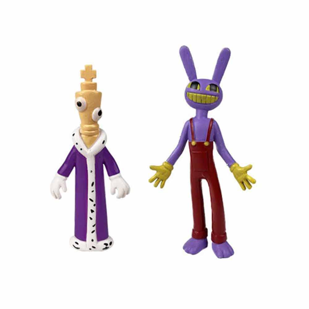 6/12 Pcs Set The Amazing Digital Circus Pomni Jax Anime Pvc Action Figure Model Toys