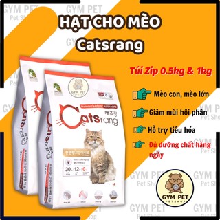 Hạt Catsrang cho mèo mọi lứa tuổi bổ sung dinh dưỡng toàn diện - Thức ăn hạt Catrang 0.5kg & 1kg