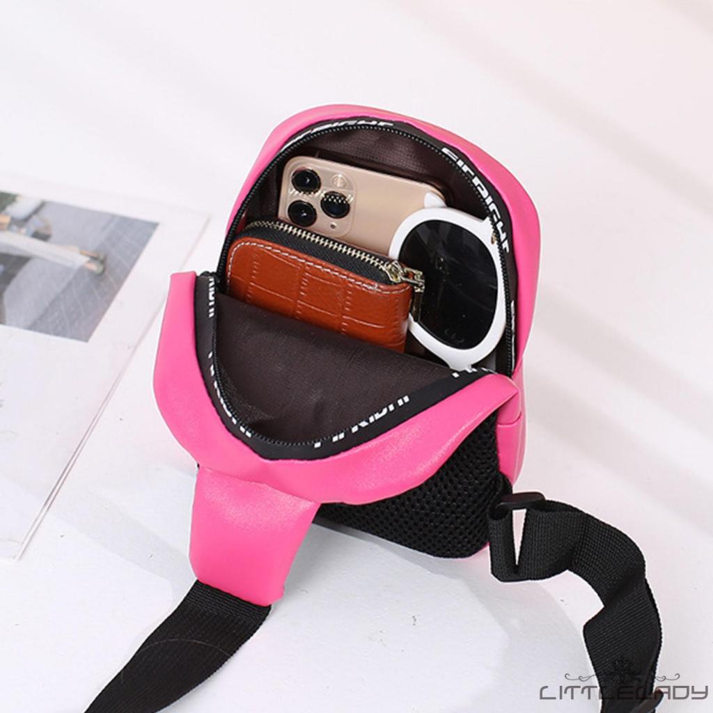 Túi Đeo Chéo Ngực Bằng Da pu Chống Nước Cho Nữ