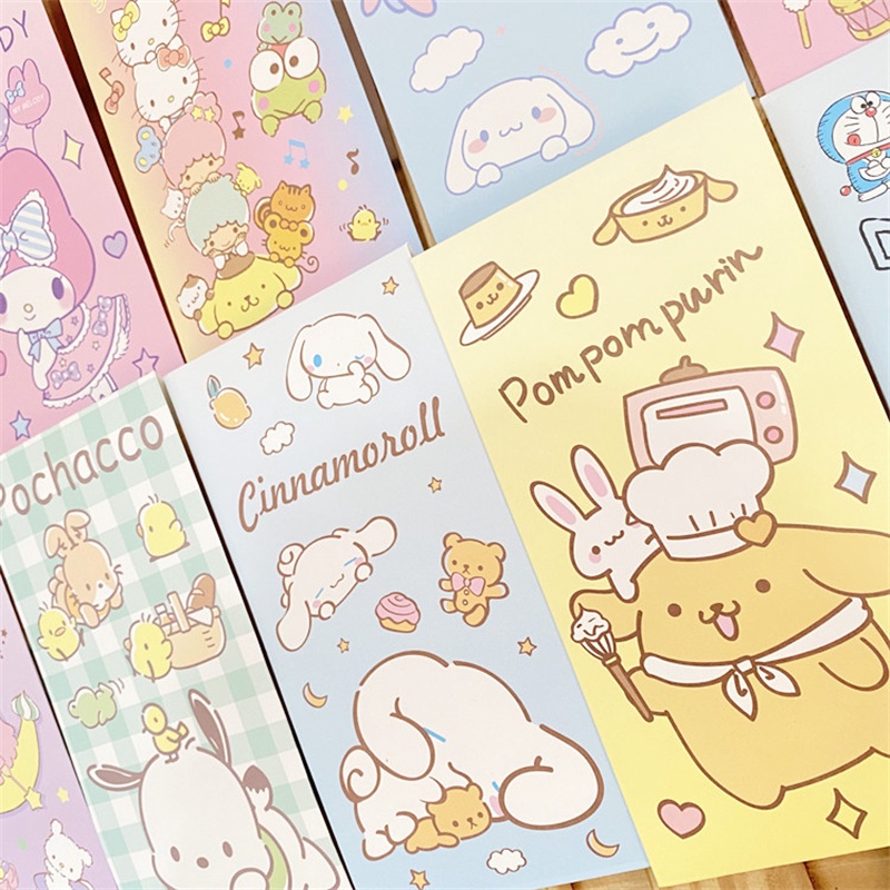 Bộ 4 Bao Lì Xì Đỏ Hoạt Hình sanrio melody 2024