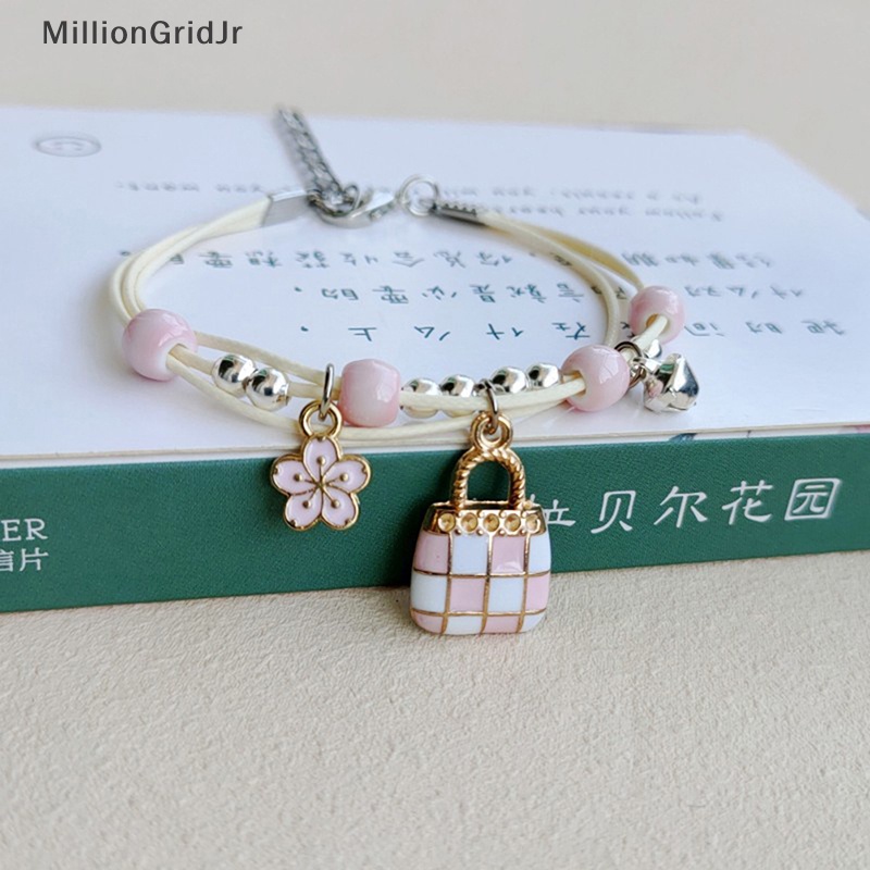 Mlg Vòng Tay Trang Sức Hình Thỏ Hoạt Hình Đơn Giản Dễ Thương Làm Quà Tặng Bạn Thân jr