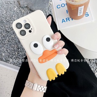 Dễ Thương Ốp Điện Thoại Hình Vịt Vui Nhộn Cho iphone 11 1213 pro max x xr xs max se apple 7 plus 8 plus iphone 14 15 pro