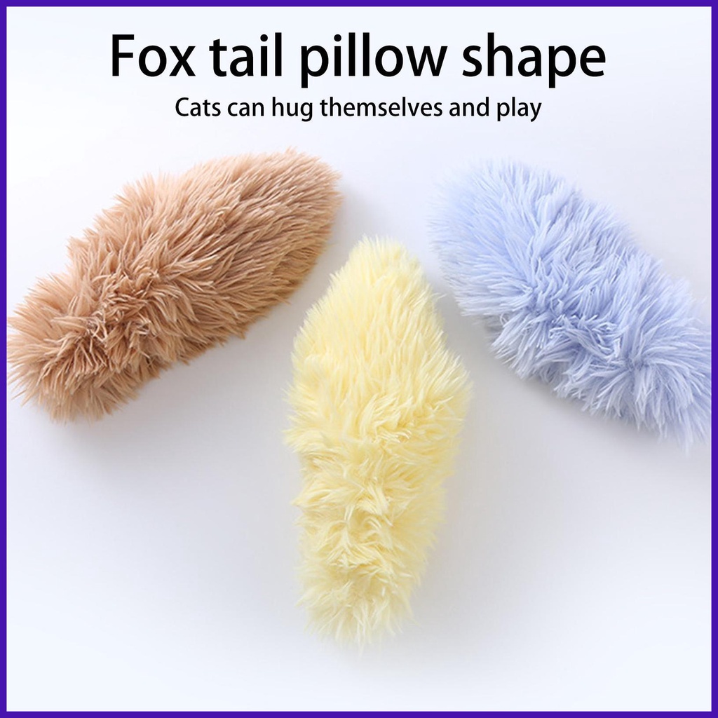 Đồ Chơi Nhồi Bông Mềm Mại Có Âm Thanh Vui Nhộn Cho Mèo Cưng