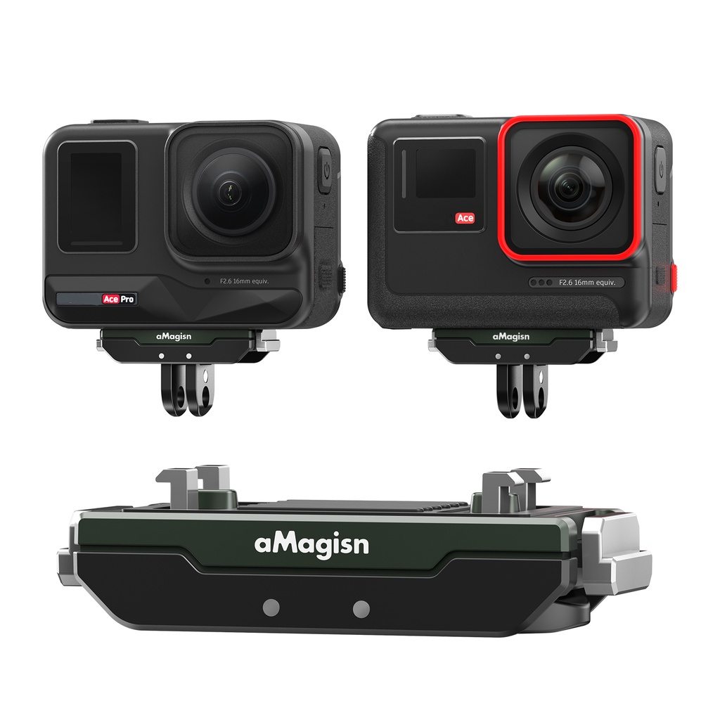 Đế Nam Châm Tháo Lắp Nhanh Cho camera Thể Thao insta360 ace pro / ace