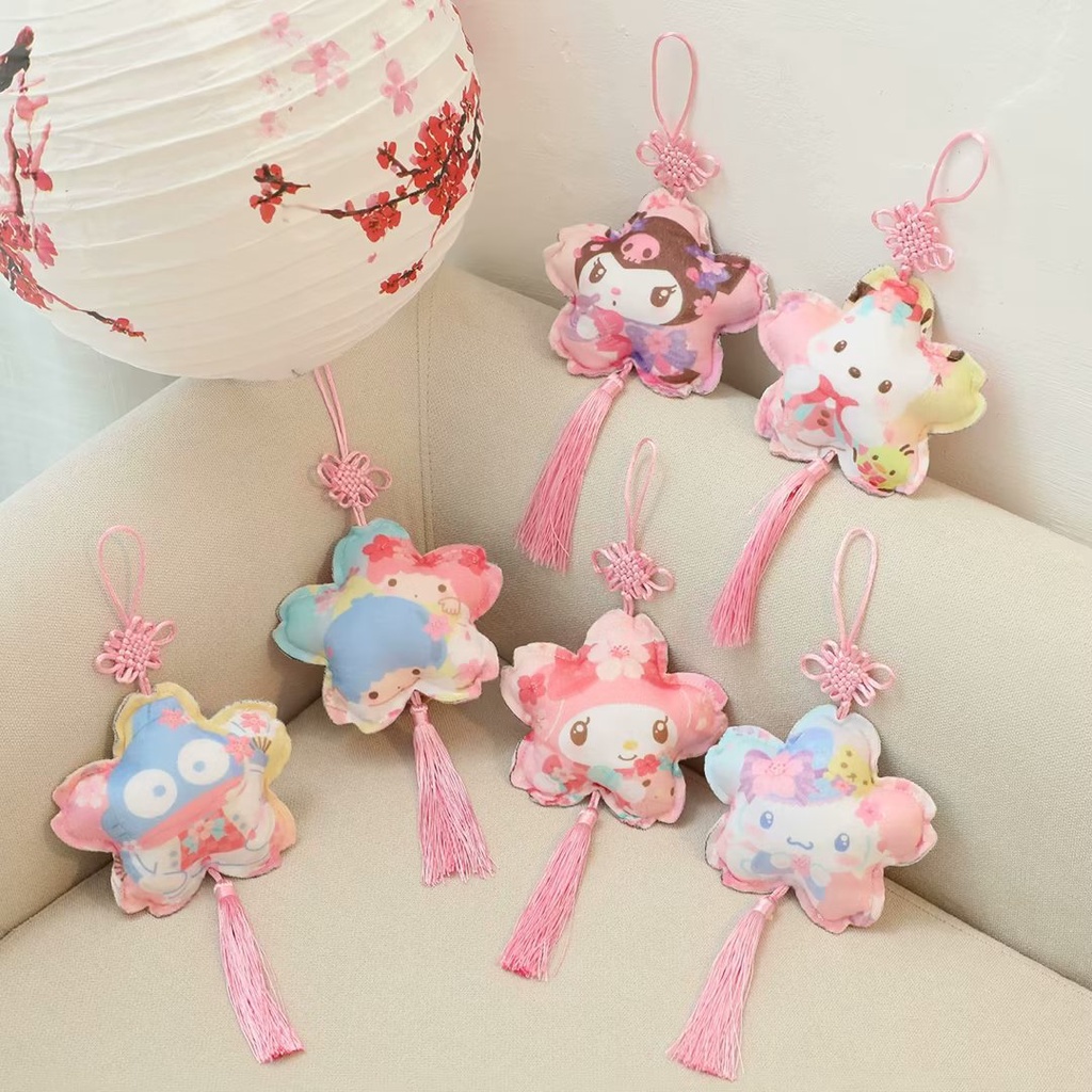 Móc Khóa Nhồi Bông Mềm Mại Hình sakura kuroko pachagou pp Đáng Yêu
