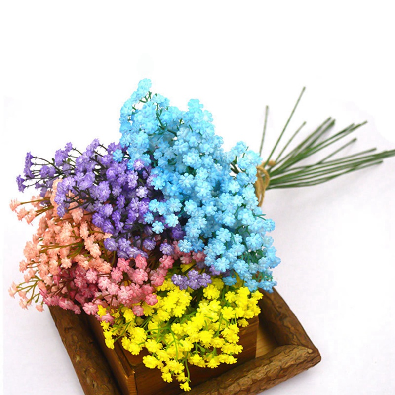 Lxsm Bó Hoa Giả Bằng pu Đơn Cao Cấp Có Keo Mềm Mại Trang Trí Đám Cưới