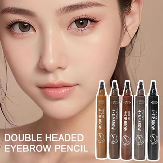 Bút Chì Kẻ Lông Mày 4 Ngòi Chống Thấm Nước Và Mồ Hôi