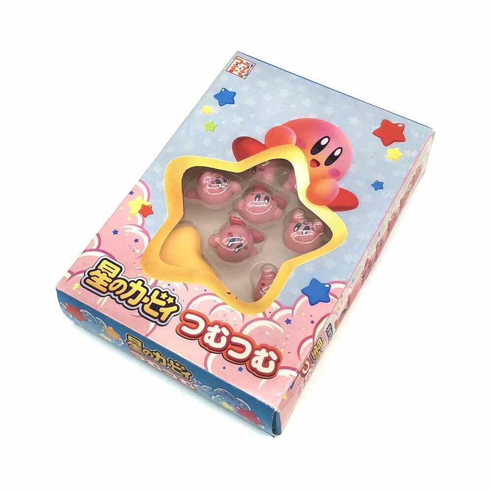 Japan Anime Star Kirby Adventure Game Jenga Pile Up Kawali Mini Q Version Stackable PVC Action Figures Dolls Toys Model Gift