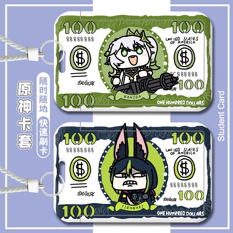 Fun version genshin Bao Đựng Thẻ Ngân Hàng Thẻ Ngân Hàng id Bảo Vệ Thẻ Ngân Hàng Thủ Công Mỹ Nhân diy furina leosely Cho Học Sinh