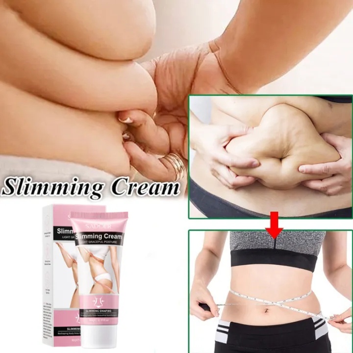 Kem giảm mỡ bụng Kem Tan Mỡ Bụng 60ml an toàn có hiệu quả giảm béo eo thon thon bụng Toàn Thân Đốt Mỡ Toàn
