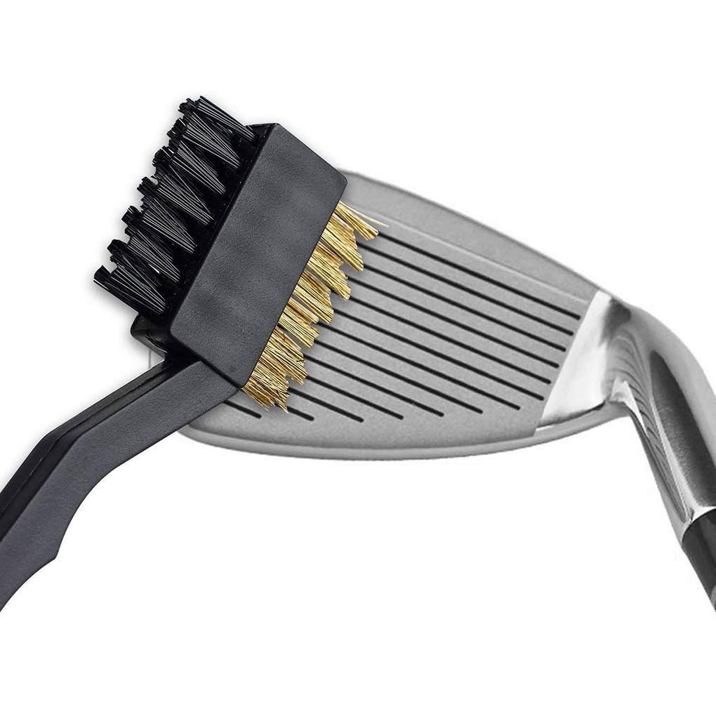 Bàn Chải Đánh Golf Hai Mặt Kèm Kẹp Và Gậy Chà Rửa Tiện Dụng ff86