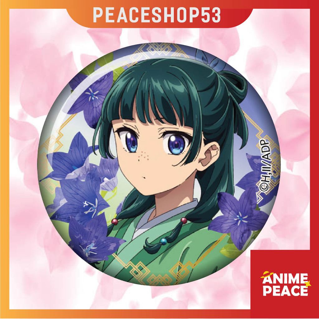 Huy hiệu Dược Sư Tự Sự Phụ Kiện Anime Manga Game Kusuriya no hitorigoto HH63