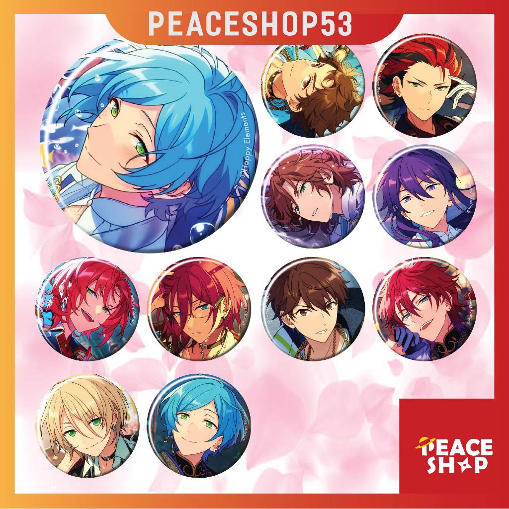 Huy hiệu Ensemble Stars! Lấp Lánh Huy Hiệu Anime Manga Game Ensemble Star Phụ Kiện Ver 2 HH75